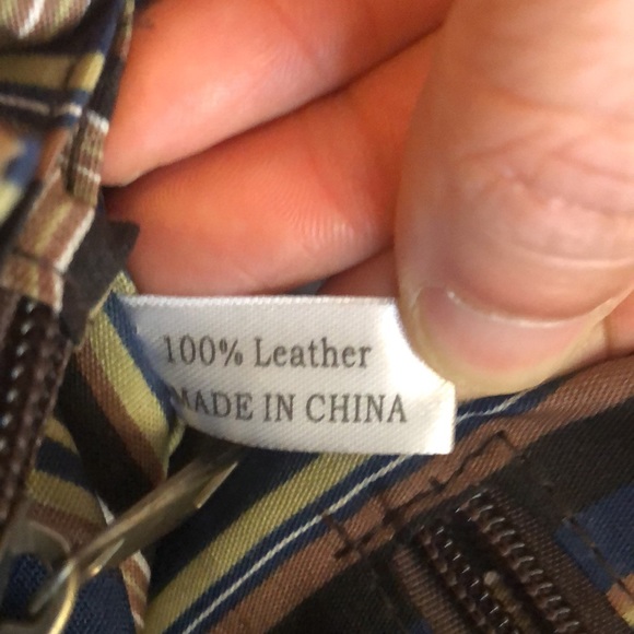 Jessalyn Blake leather messenger bag - Picture 6 of 6